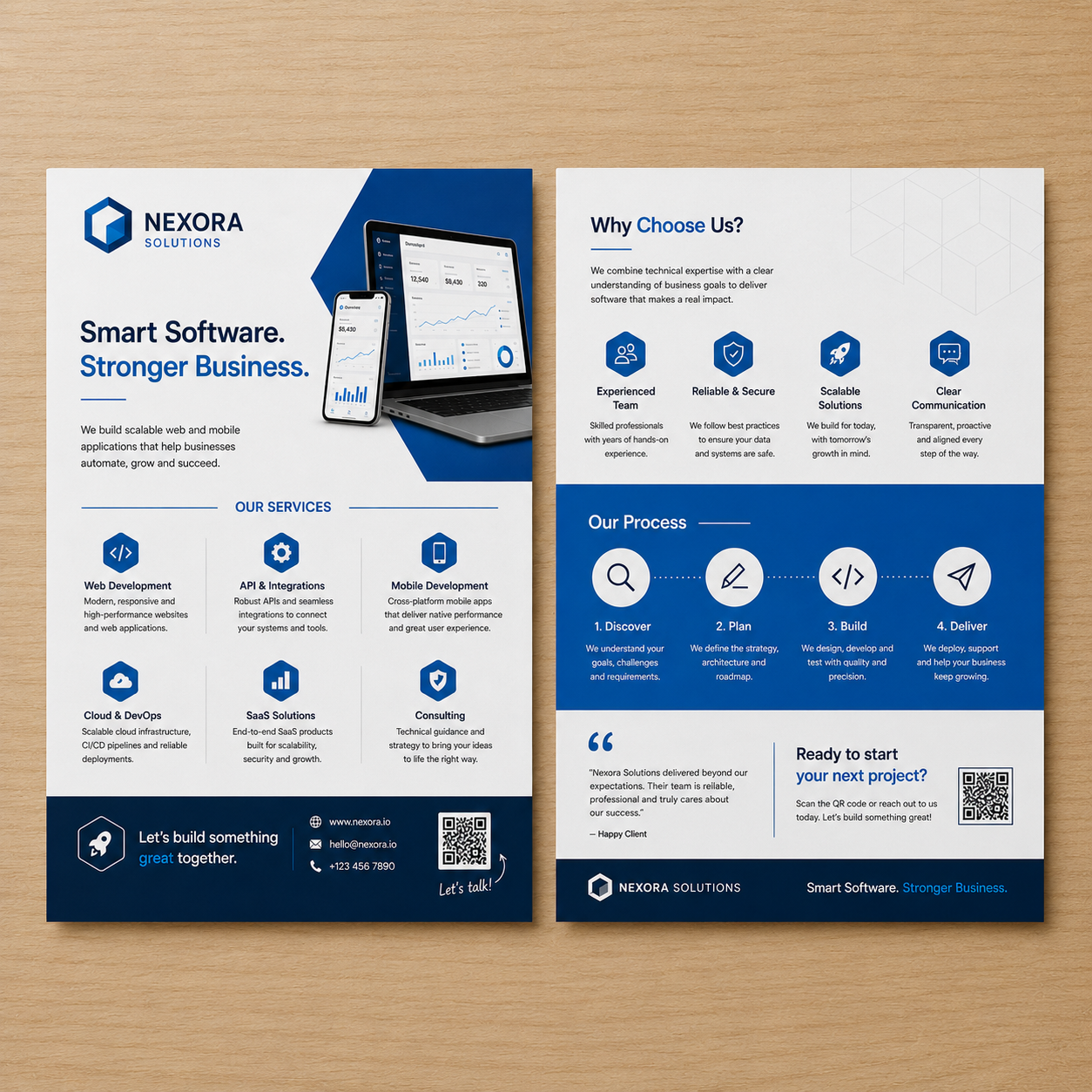 A5 Flyer Double Sided - Silk 115gsm Paper